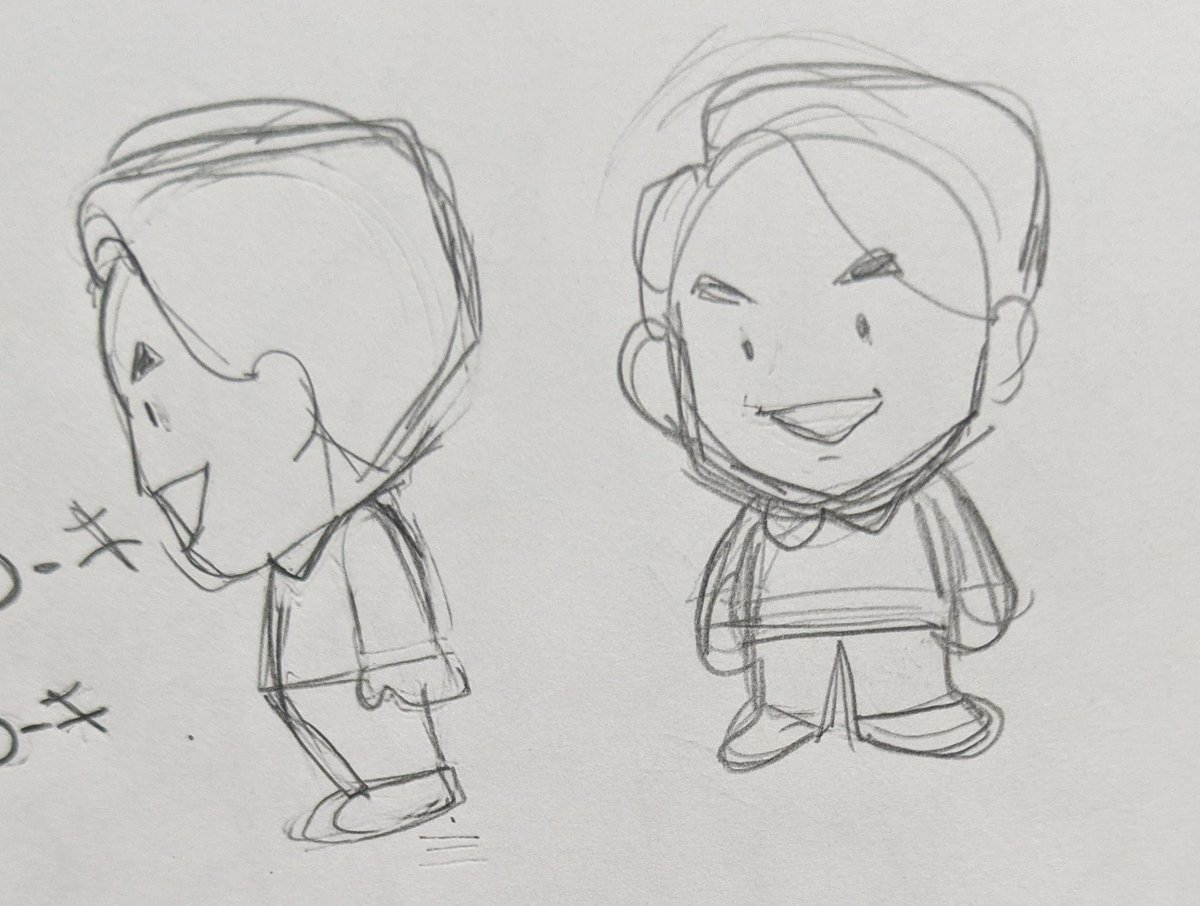 ２号:キャラクターデザイナー tweet media