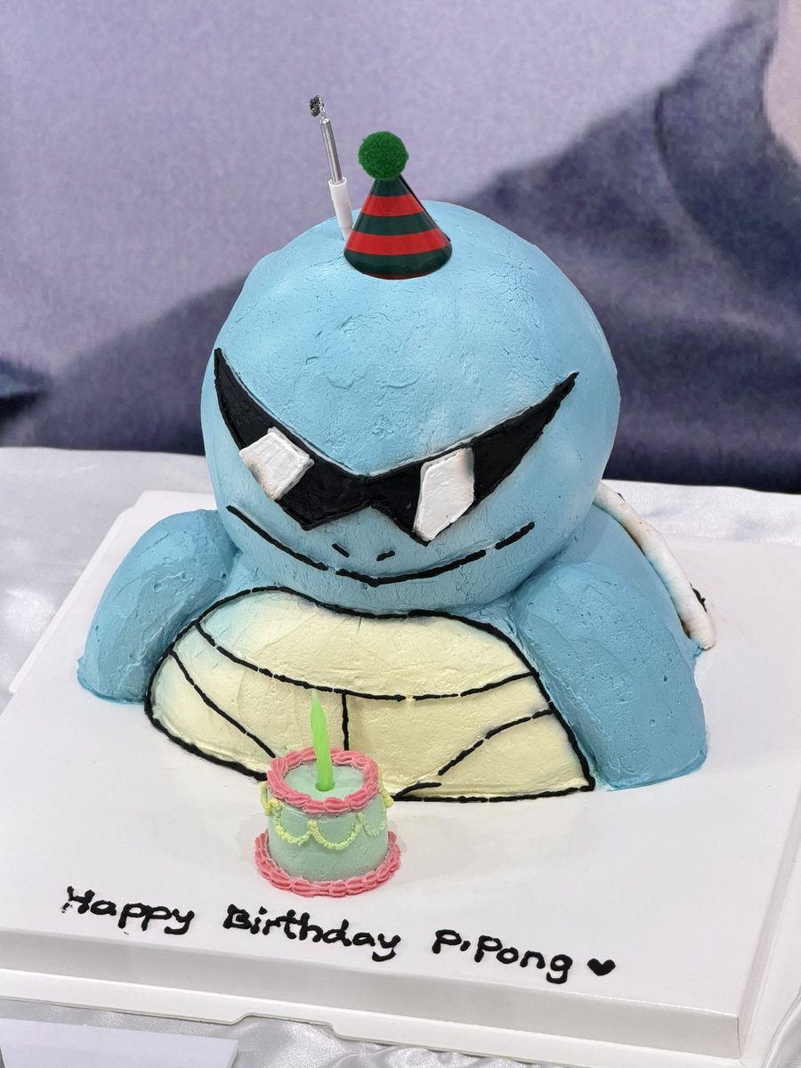 (🎂) birthday cake to <a href="/khunppol/">khunpol</a> 🥳🩵

ปีนี้มีเซนิกาเมะสุดหล่อมาร่วมอวยพรให้พี่ปองด้วย ㅡ <a href="/ppnanie/">pp .ᐟ</a> <a href="/goodbyemy_b/">yourbabe! 🐈‍⬛💘</a> 🐶

#KHUNPOL
#KHUNPOL23OnRepeat