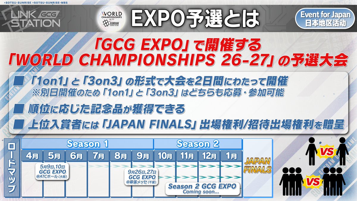 ◤WCS25-26 GRAND FINAL⑤◢|| 『GCG EXPO 2026 in OSAKA』にて実施