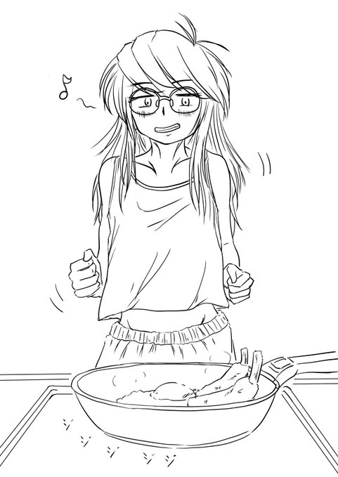 えいす様(@nijieith )んちのさぶ子さん。エロい絵描いて?ってポストされてたけどエロくならなかったので
休日の朝に「貴様の臓物を煉獄の炎で焼いて苦労てくれるわ!」って遊んでるさぶ子さん15歳を描き逃げしておきます。 