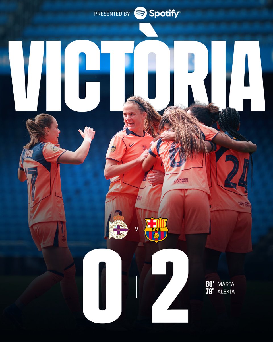 Victòria a Riazor! 💙❤️