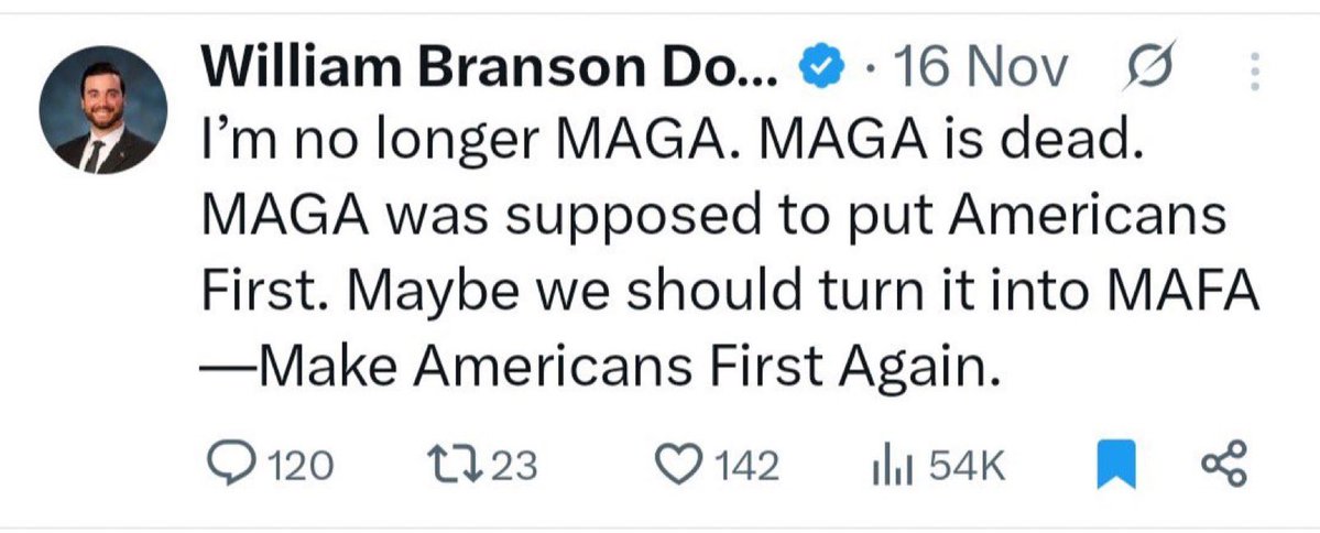 🚨 ALERT: The so-called "leader" of College Republicans of America just declared the MAGA movement WE built is DEAD! 😡 This fraud's entire operation is a sabotage mission against REAL Republicans and President Trump!

William Donohue openly brags about weaponizing campus groups