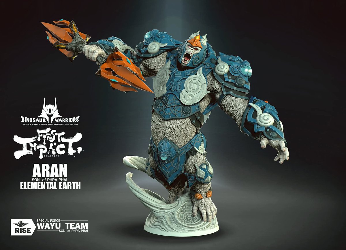 Monsterink_NFT's tweet photo. •DINOSAUR WARRIORS MINIATURES WARGAME Sci-Fi FANTASY
•RISE_ARAN
#MightyPro #dinosaurwarriors #miniature
#kickstarter #kickstartercampaign https://t.co/yMRexYDwLP