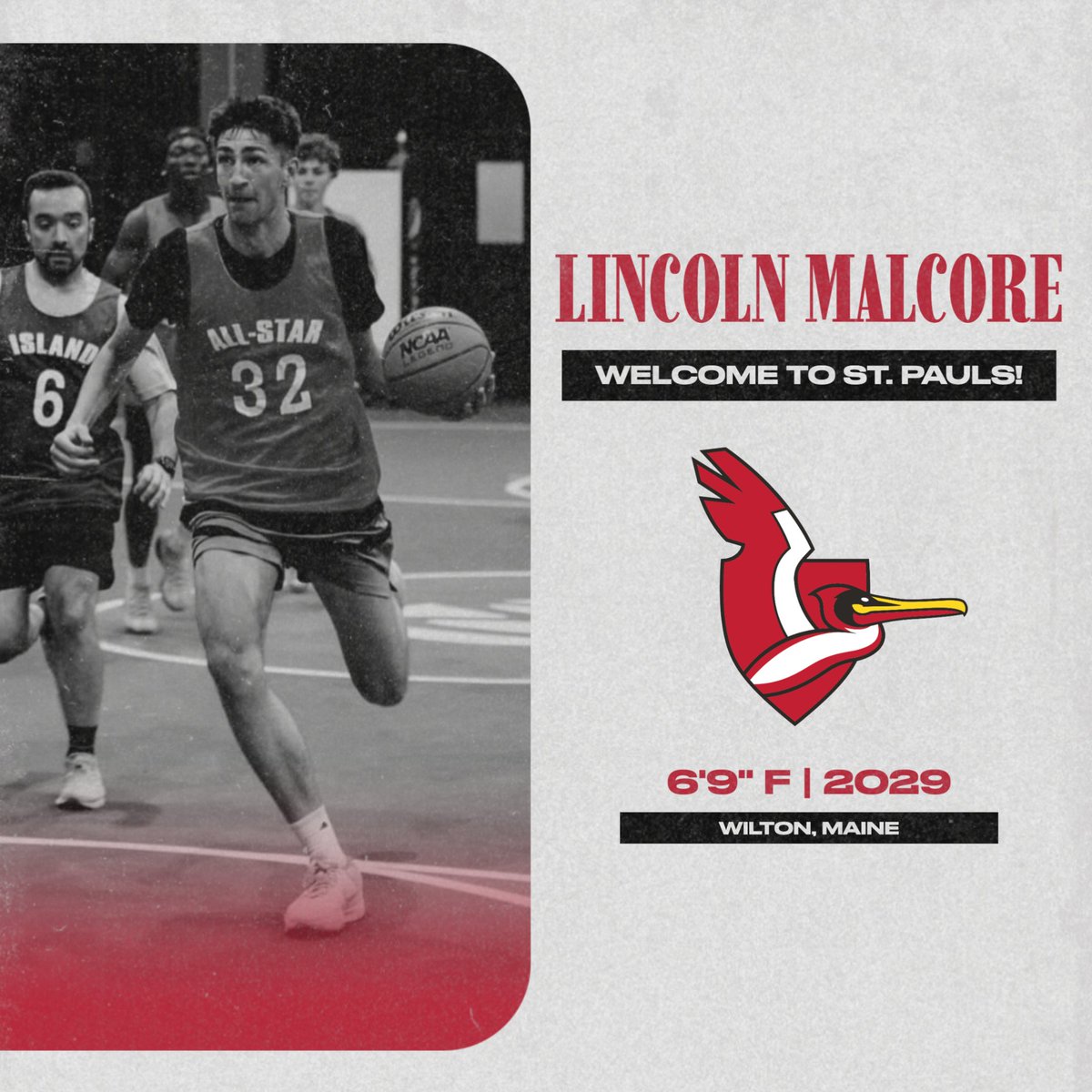 spsmbb's tweet photo. Time to start introducing our newcomers for next year! First up: @LincolnMalcore.

Lincoln is a 6'9'' F who averaged 22ppg, 12rpg, &amp; 4bpg last year. He is skilled, athletic, versatile—and will be a big-time player in the class of '29.

@NERRHoops @PHNewEngland @NEPrepBB https://t.co/UTPY46WjxL