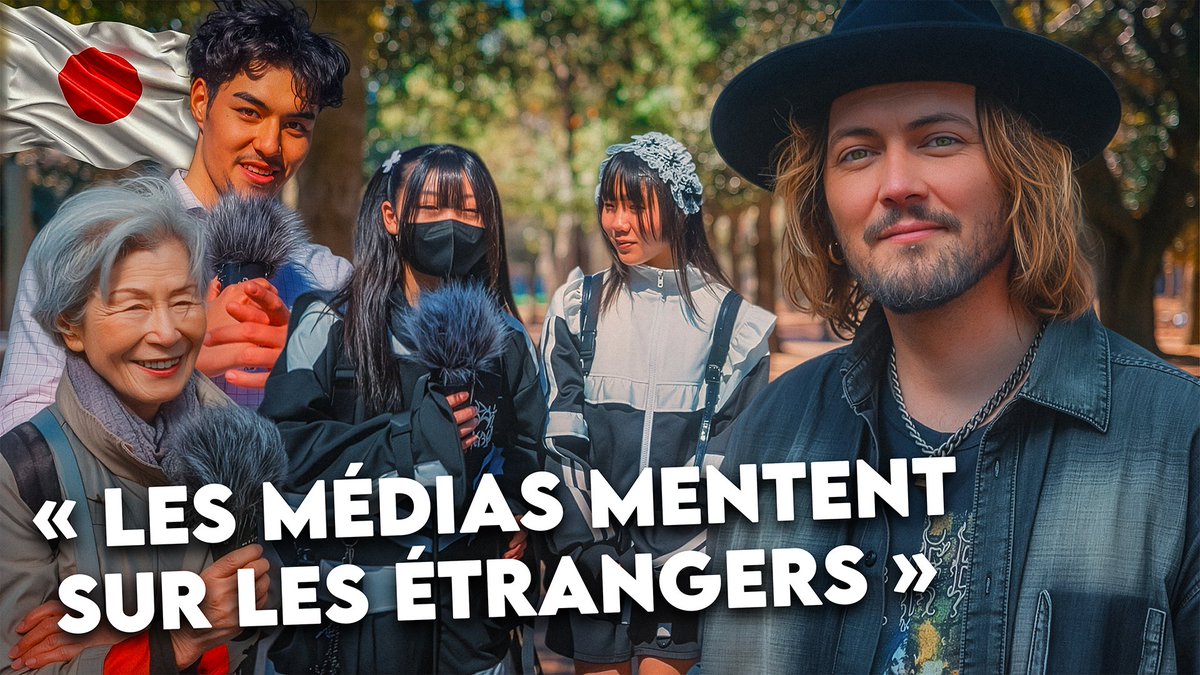 Mitsugi_MrM's tweet photo. ⛩️ Nouveau format sur la chaîne ⛩️

Ce que les Japonais pensent VRAIMENT des étrangers... (Je ne m’attendais pas à ça)
https://t.co/Sp5cqRsjlf https://t.co/u60ILRwJ9A