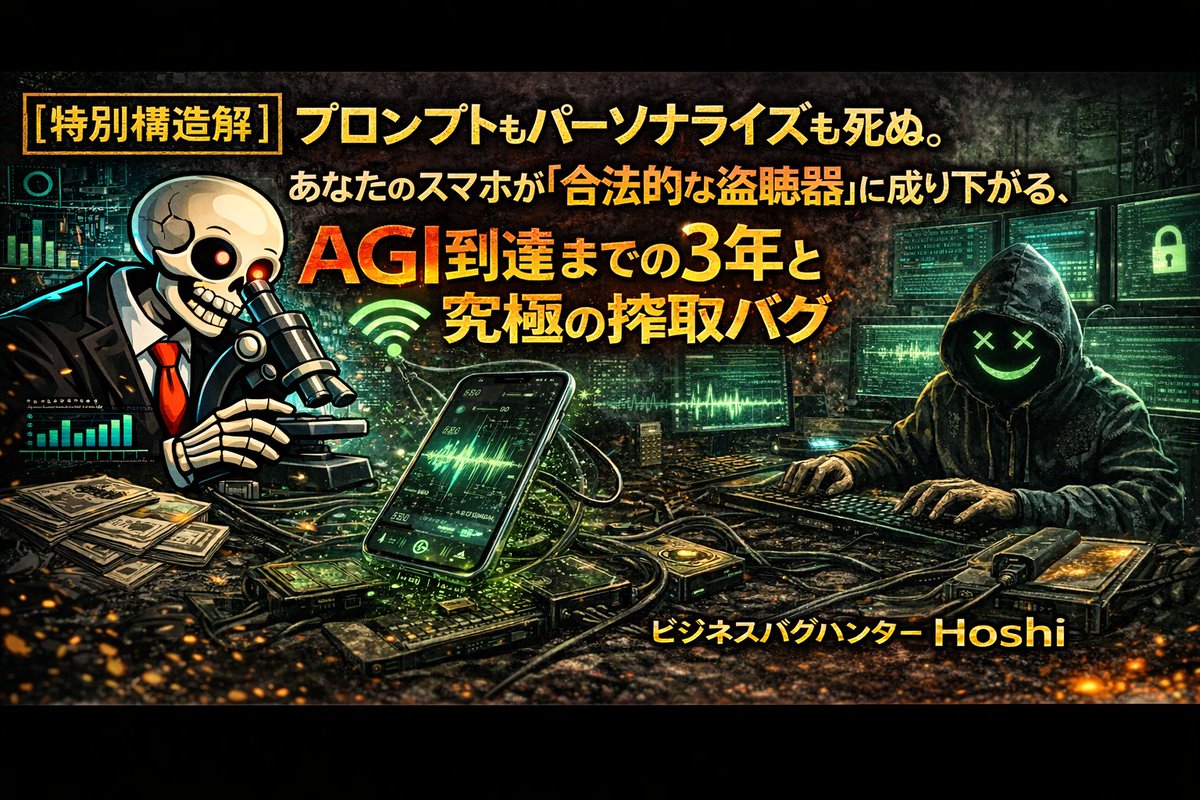 ビジネスバグハンターHoshi tweet media