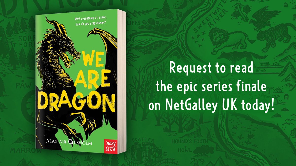alastair_ch's tweet photo. ๐ DRAGON IS COMING! ๐
#WeAreDragon arrives in April. It's the finale of the #IAmWolf series, with everything turned up to eleven โ it all ends here! And now you can read it on NetGalley, so follow the link to applyโฆ
๐ https://t.co/wgEr2MZkSi
#NetGalley @nosycrow #KidLitUk https://t.co/Vtn6R1BlVI