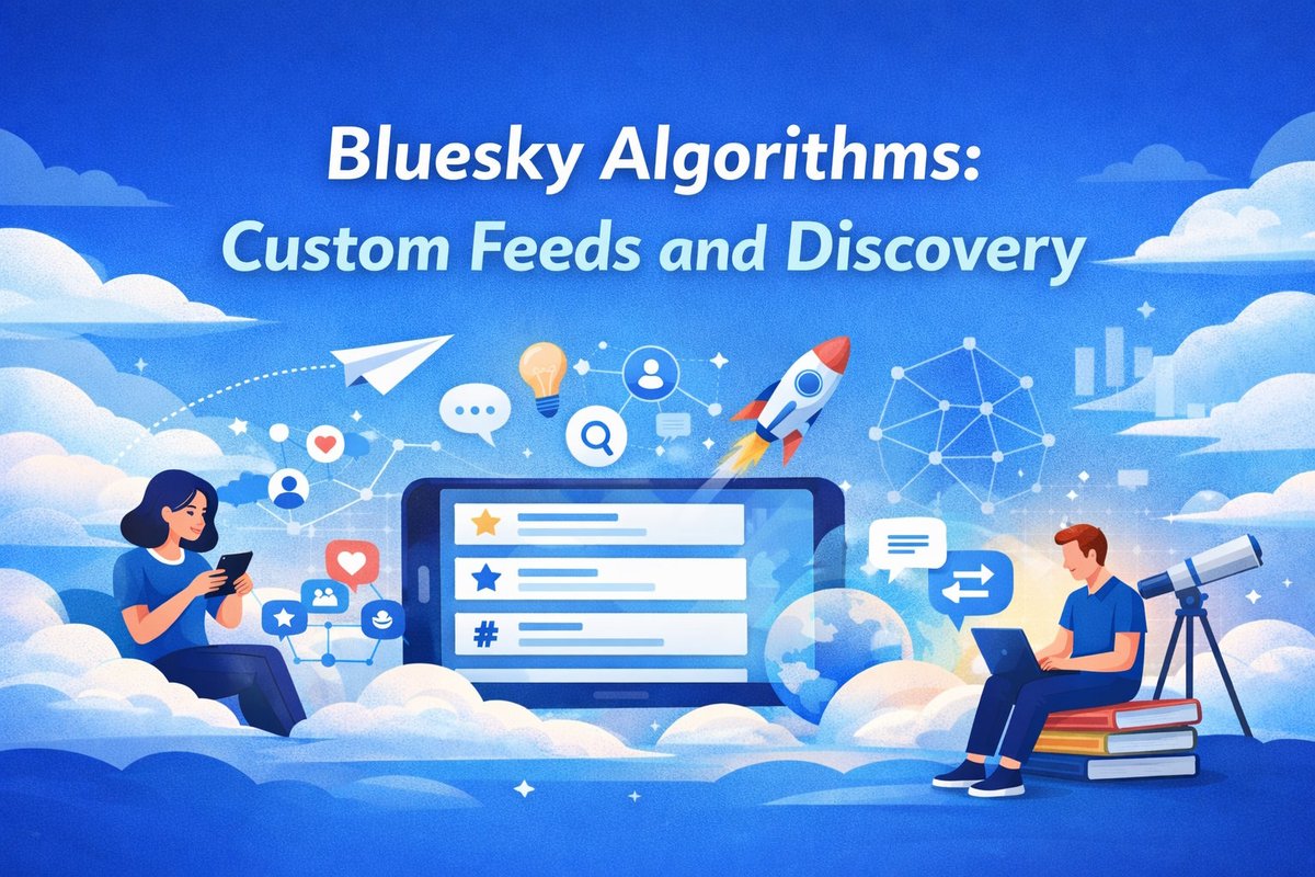 PostoriaApp's tweet photo. Bluesky growth depends on follower signals, Discover, custom feeds, search, and conversations. Improve reach without relying on guesswork.

Read more: https://t.co/ICZZ6gxoeg

#Bluesky #SocialMediaStrategy #ContentDiscovery #ContentMarketing #CreatorGrowth https://t.co/IGXAmyhP2Q