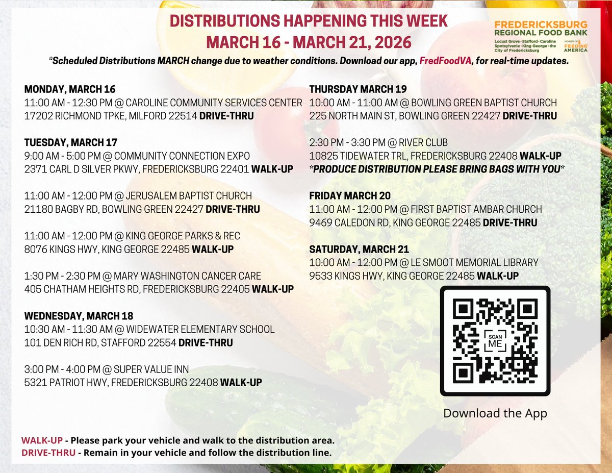 Fredericksburg Regional Food Bank tweet media