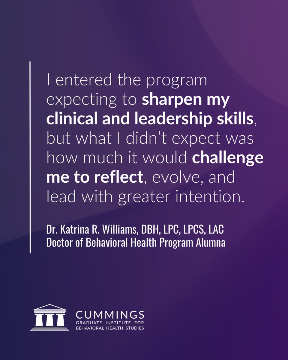 Cummings Graduate Institute tweet media