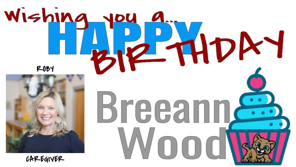 We want to give a shout out to one of our Roby caregivers, who is celebrating her birthday today! 

#RobyCaregivers