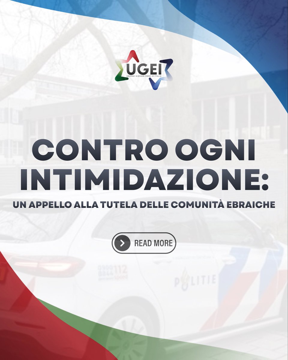 UGEI - Unione Giovani Ebrei d'Italia tweet media
