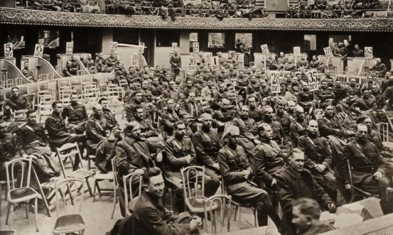 AmericanLegion's tweet photo. OTD in 1919 the 1st American Legion caucus was held in Paris by members of the American Expeditionary Force. War-weary AEF members gathered for a “morale conference” that led to the creation of became The American Legion.
Happy birthday to ... us.
#AmericanLegionBirthday https://t.co/6O5sWJWFcX