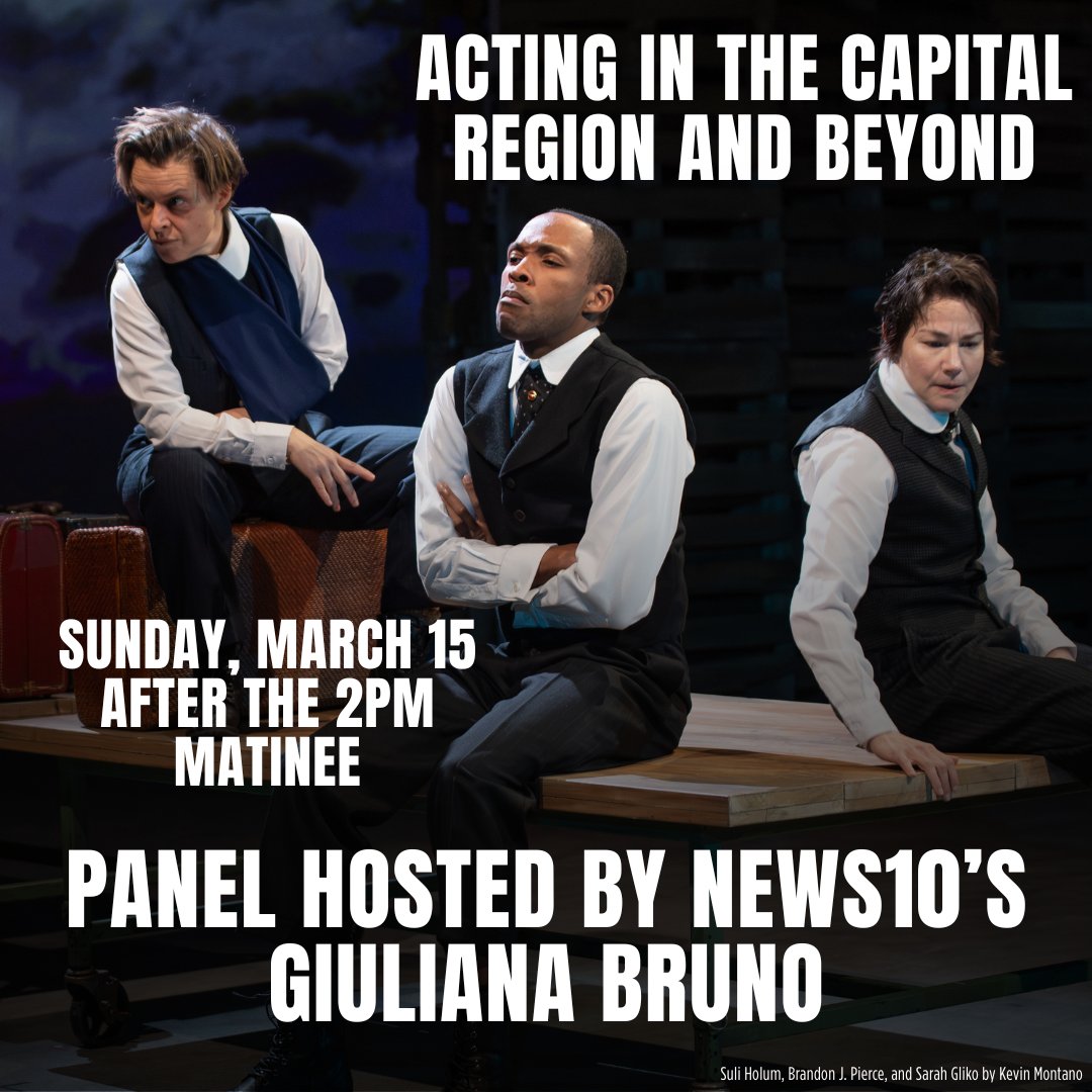 Today only! "Archduke" cast members and local acting instructors David Girard and Teisha Duncan join News10's Giuliana Bruno to talk the craft of acting this afternoon after the 2 p.m. matinee! The event is free and open to the public. >> bit.ly/4sEtbKy