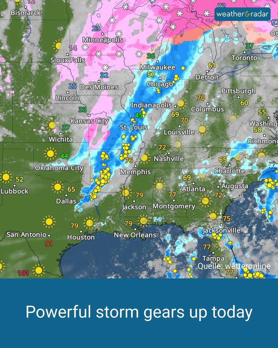 Weather & Radar USA tweet media