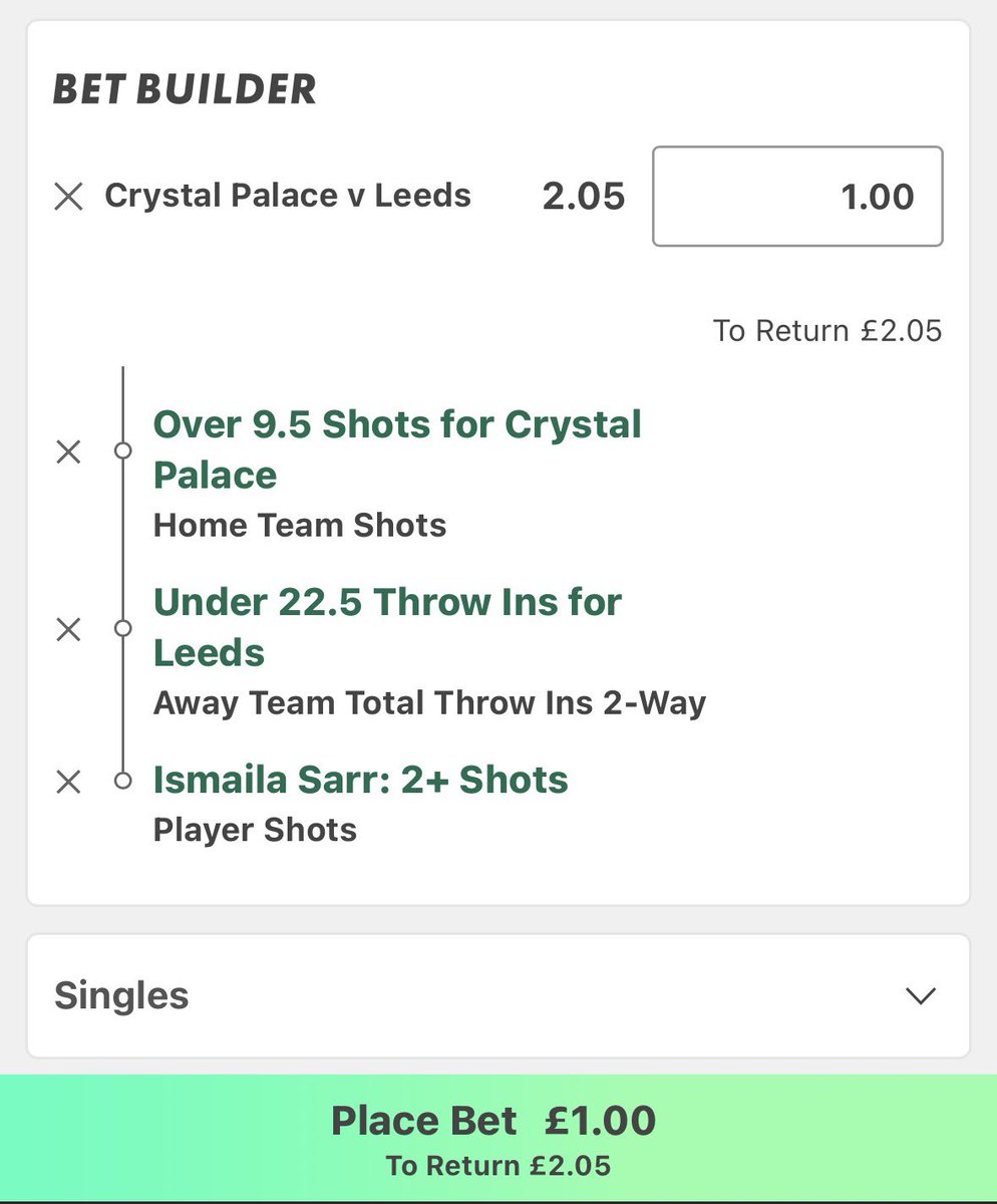 Match Day Bets tweet media