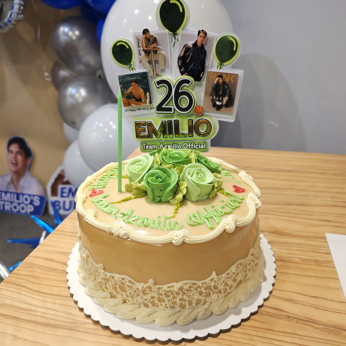 AzMilioOfficial's tweet photo. Celebrations don’t have an expiration date. 💚

We may be a little late, but we’re still celebrating AZ and Emilio’s birthdays with so much love. From the cakes to the special gifts prepared by our secret sponsor for them, every detail was made to show our appreciation. 🎂✨

And being there during Emilio’s birthday celebration made it even more memorable for us.

Late or not the love and support will always be right on time. 🫶