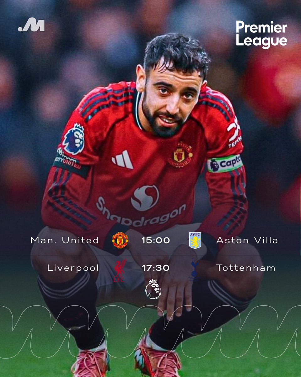 mookieapp's tweet photo. Manchester United will host Aston Villa in an epic Mother's Day clash as both teams bid to secure a UEFA Champions League spot, while Liverpool hosts struggling Tottenham Hotspur at Anfield.

Which team will score first? https://t.co/fhUqvRVoKf