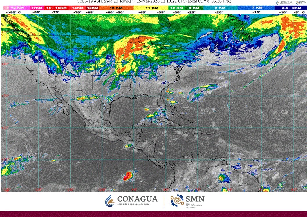 esprimeramx's tweet image. 🌬️ #AlertaMeteorológica
El frente frío núm. 41 ingresará esta noche al norte y noreste del país, generando rachas de viento de 70 a 90 km/h en Chihuahua, Coahuila, Nuevo León y Tamaulipas, con posibles tolvaneras. Se esperan chubascos en Tamaulipas, Veracruz, Puebla, Oaxaca,