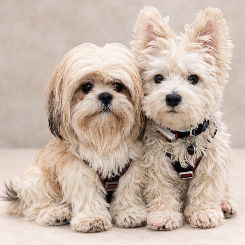 Dillon & Dougal & Angel Eric Da Dog 🌈🐾 tweet media