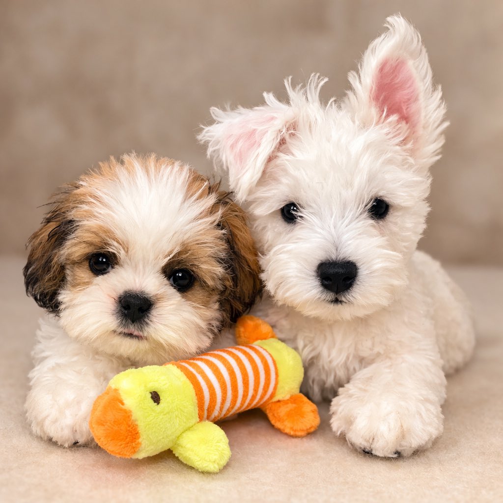 Dillon & Dougal & Angel Eric Da Dog 🌈🐾 tweet media