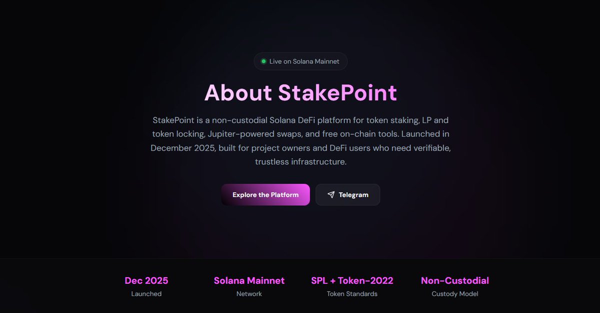 StakePoint tweet media