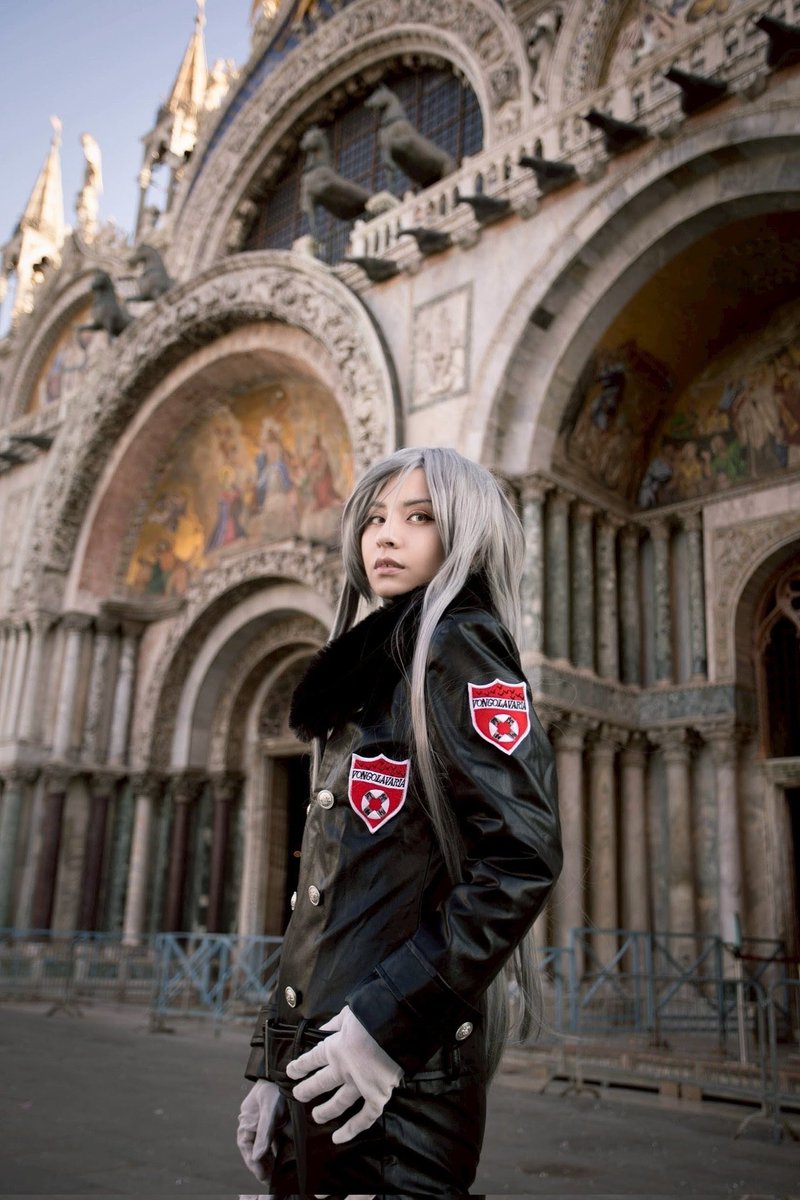Aya1039sa's tweet photo. 【Cosplay 】スクアーロ🦈🦈🦈
昔の写真を再加工!
In Italy 🇮🇹
また旅行に行きたい...... https://t.co/SDaQ1JuZG1