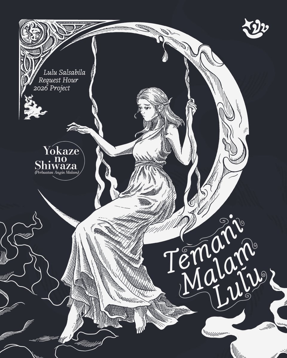 Lunarian. | #TemaniMalamLulu tweet media