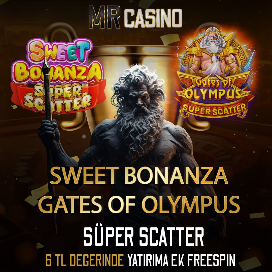 🎉 Karşınızda Süper Scatter 

♠️  2500₺ ile 3999₺ ARASI YATIRIMLARINIZA ÖZEL 120 ADET 6 TL FREESPİN

♠️ 4000₺ ile 5999 ₺ = ARASI YATIRIMLARINIZA ÖZEL 170 ADET 6 TL FREESPİN

♠️ 6000 ₺ ÜZERİ YATIRIMLARINIZA ÖZEL 240 ADET 6 TL  FREESPİN yatırımlarınıza talep edebilirsiniz.