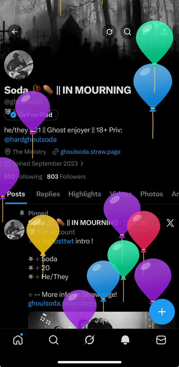 Soda 🥀⚰️ || IN MOURNING tweet media
