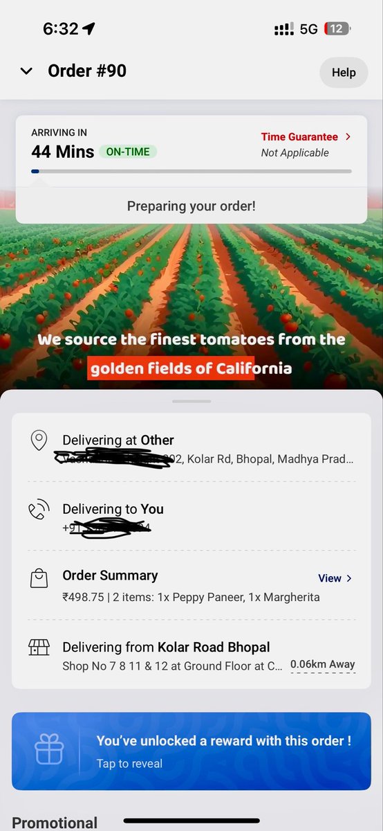 rmantu92's tweet photo. Kaun Bolta Hai ki Pizza Domino’s Wale 10 minutes me delivery karte hai #dominos #pizza #kolar #bhopal #pizzaorder #today #delivery #blinkit #order https://t.co/jp1LKySuKf