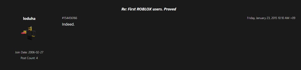 Daily Roblox Forum Archive (@DailyRBLXForum) / Posts / X