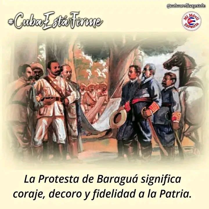 albis_lpez2's tweet photo. Seguimos el legado de Maceo, no nos entendemos con quien quiera que nos dobleguemos y violemos los principios que hemos defendido a más de 60 años de Revolución. #CubaEstáFirme #CubaViveEnSuHistoría #TenemosMemoria https://t.co/F53MMriGv5
