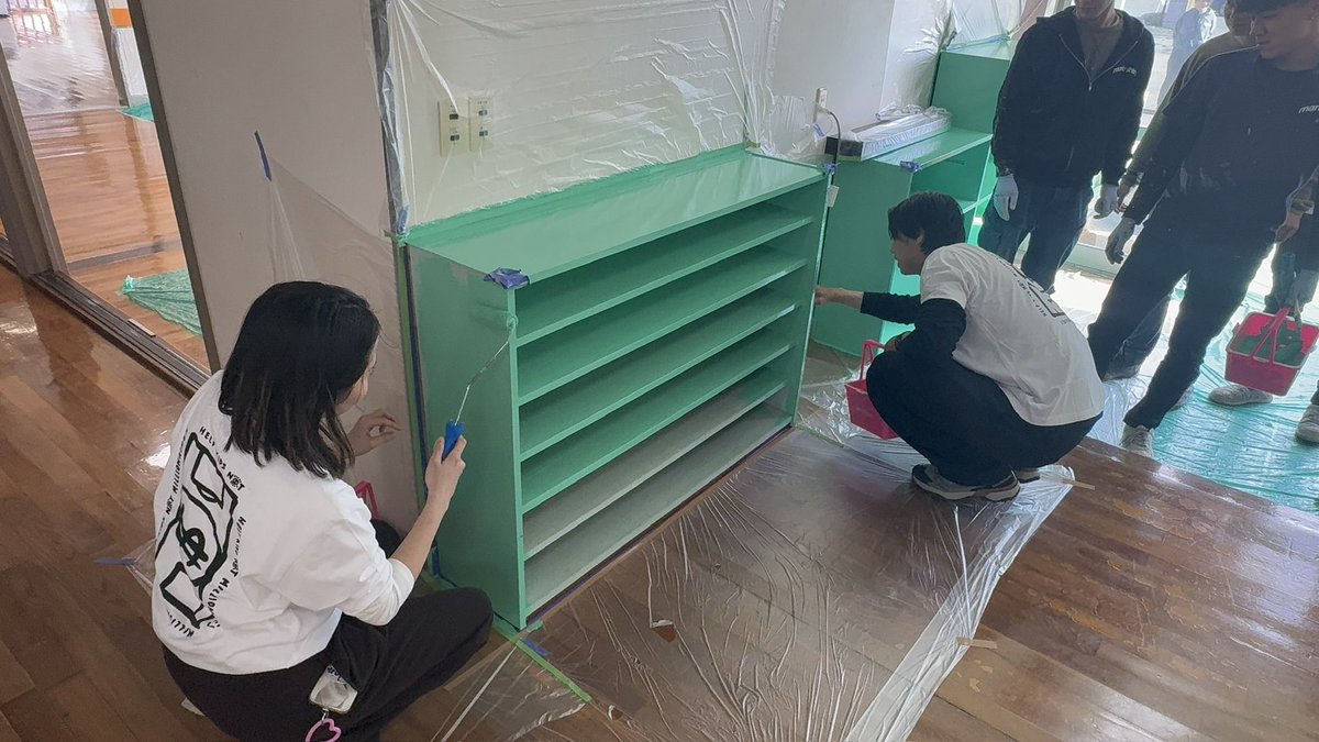 Kota_25__4's tweet photo. 3月14日にTERASU villageの初イベント
『PAINT DAY』開催しました！

ボランティアの方々やグルージャのファンサポーター・地域の皆さまにご協力頂き、楽しい時間が過ごせました✨

今後も色んなイベントを企画していきますので、ご参加お待ちしてます😊

#TERASU #牟田雄祐 https://t.co/m4qohACR7n