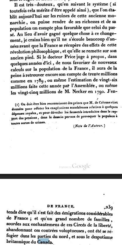 #révolution et #contrerévolution #france #canada
Edmund #Burke fantasmait de faire repousser les lys français dispersés au Canada, sous l'égide d'Albion.
c'est l'époque où les autorités coloniales cessent de faire la chasse aux traces du loyalisme canadien à l'égard des bourbons