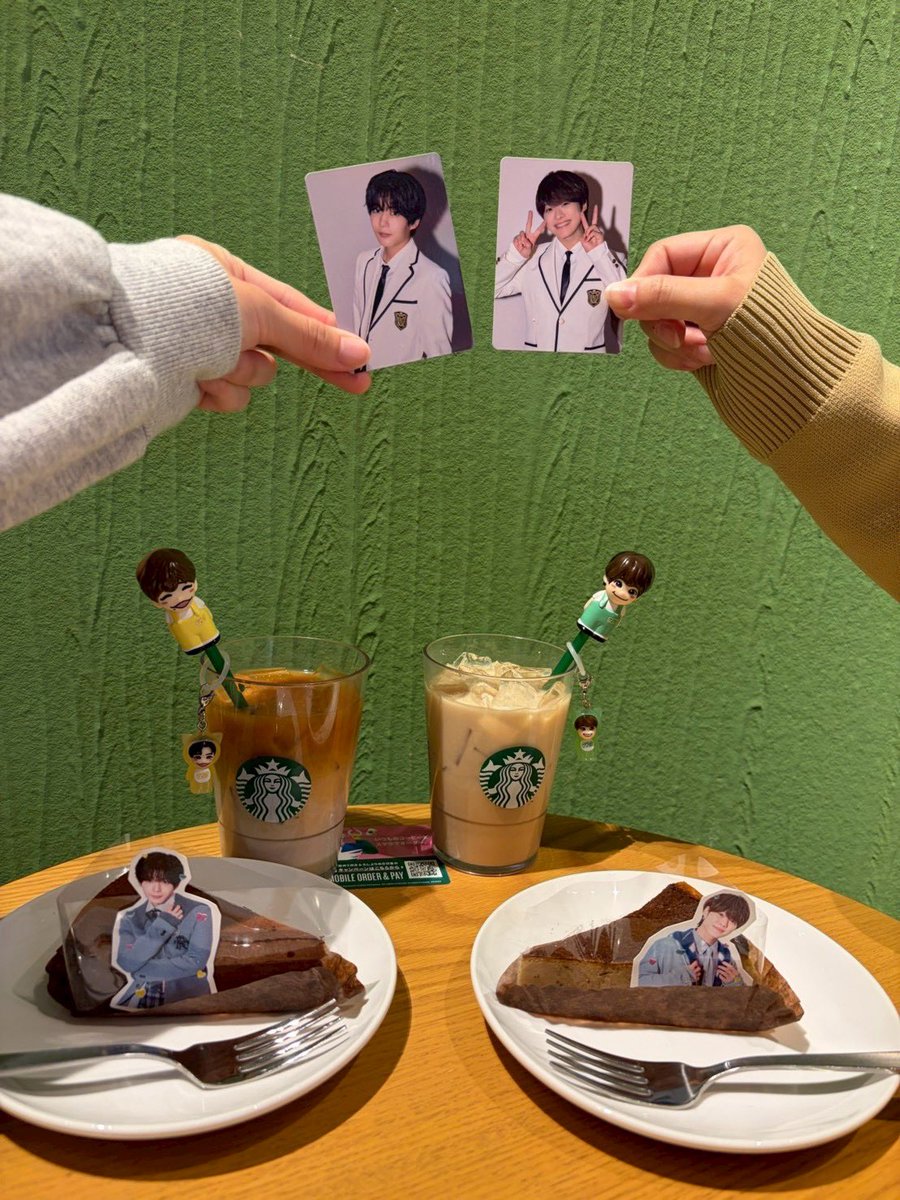 mn728k's tweet photo. まりりんと〜🫶🏻🫶🏻
普通にご飯食べて普通に買い物して普通にお茶してってもはやオタ活してないけどまじ心地よい🥺💛お互い洋服爆買い笑った☺️笑
唯一撮った写真がこれだけ🤣 
🌼@kiiroiomochi728 https://t.co/n2REuc0o9Z