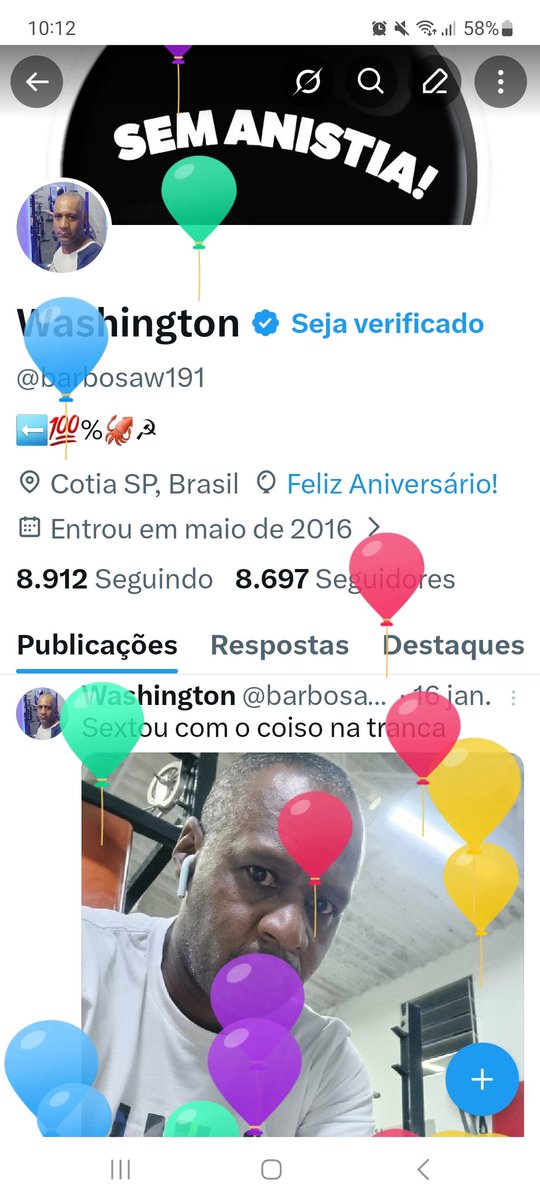 Parabéns para mim