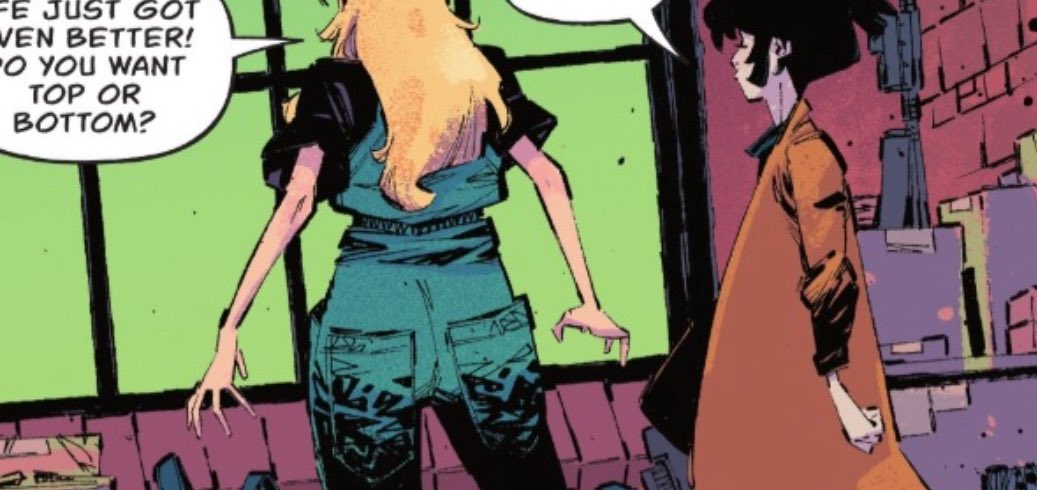 OfeliaMidori's tweet image. Do you guys remember when Stephanie asked Cass if she as a top or a bottom in #batgirls 2022? (That’s definitely the whole context I’m not cutting anything off) 
#stephcass