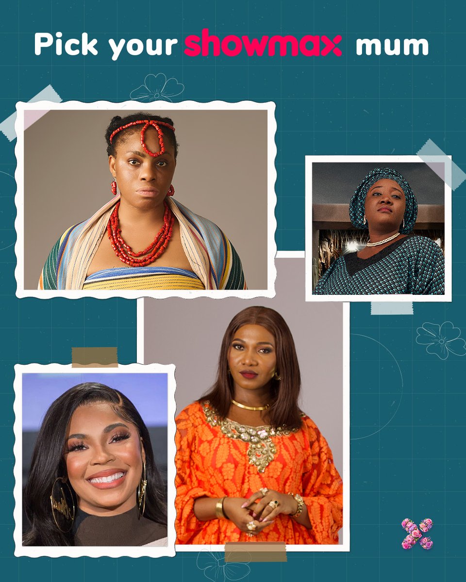 ShowmaxNG's tweet photo. Pick your Showmax mum, and drop her name in the comments. #MothersDay #WuraShowmax #BelAir
https://t.co/J5OLFO22Gj https://t.co/PShmXPXiJO