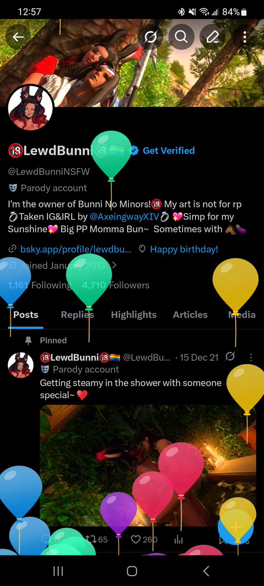 🔞LewdBunni🔞🏳️‍🌈 tweet media