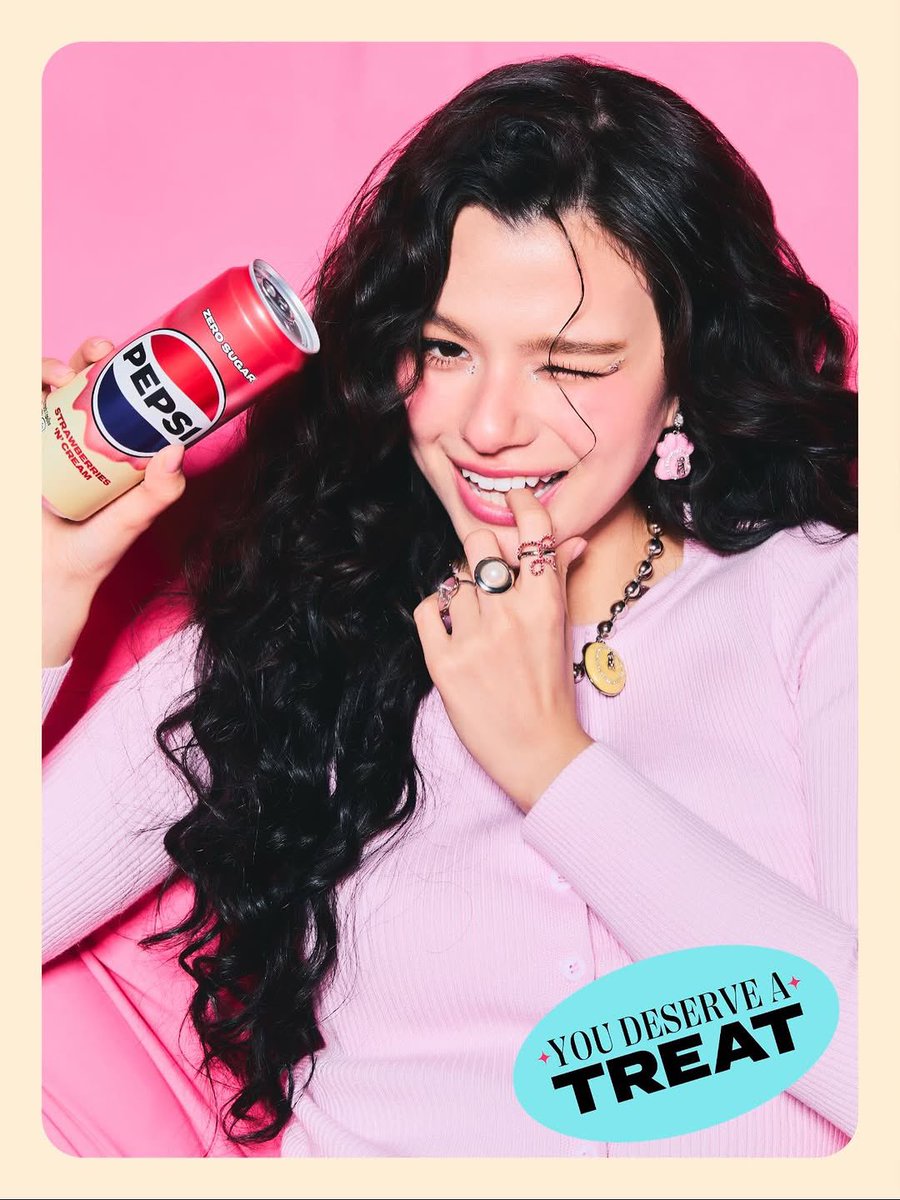 beckyfanclub05's tweet photo. 📸 💜 : 𝗯𝗲𝗰𝗰𝗰𝗮

Try the fizz, treat the moment 💙🩷

#เป๊ปซี่ทรีทส์
#โมเมนต์ดีดีที่ควรถูกทรีต
#beckysangels #BeckyArmstrong
#BeckyEntertainment https://t.co/eK49RGfC2B