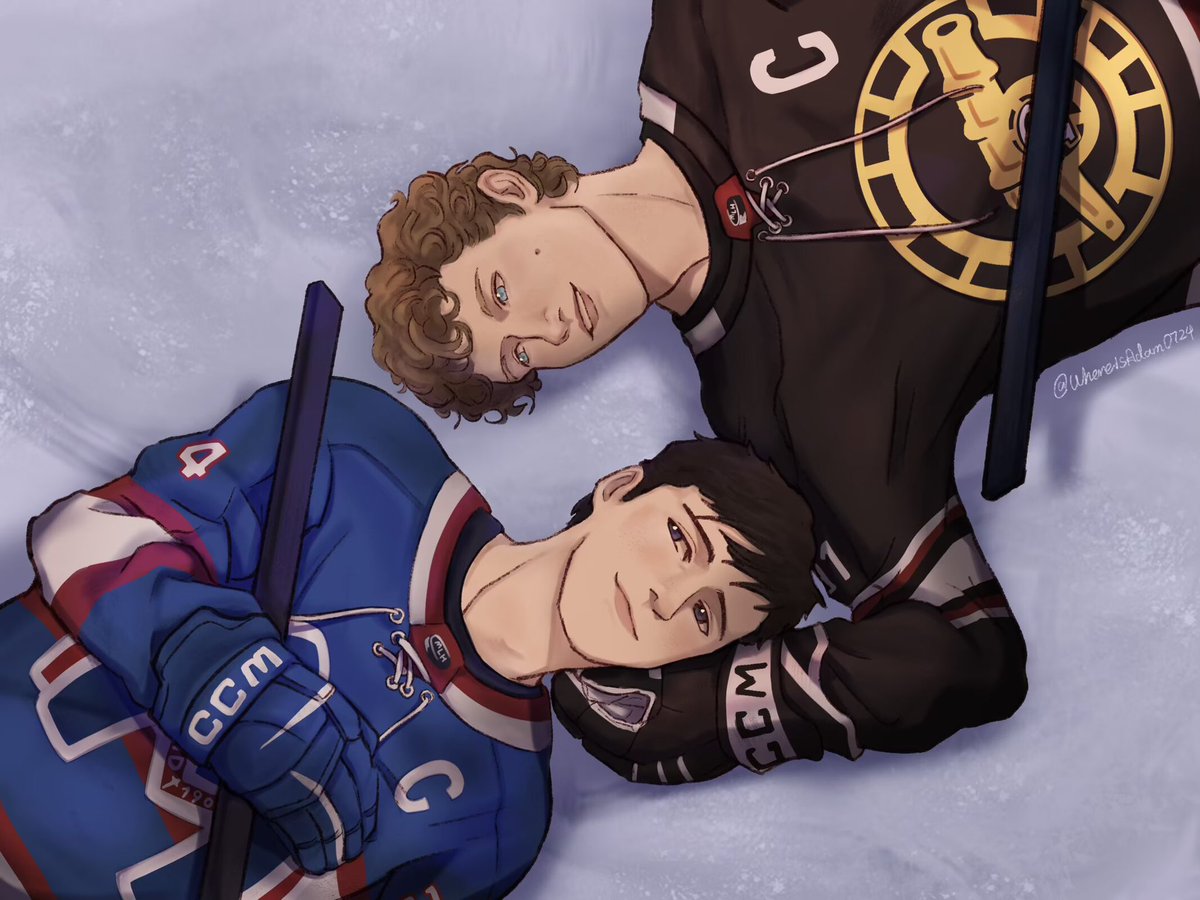 Cold ice
#heatedrivalry 
#hollanov 
#heatedrivalryfanart