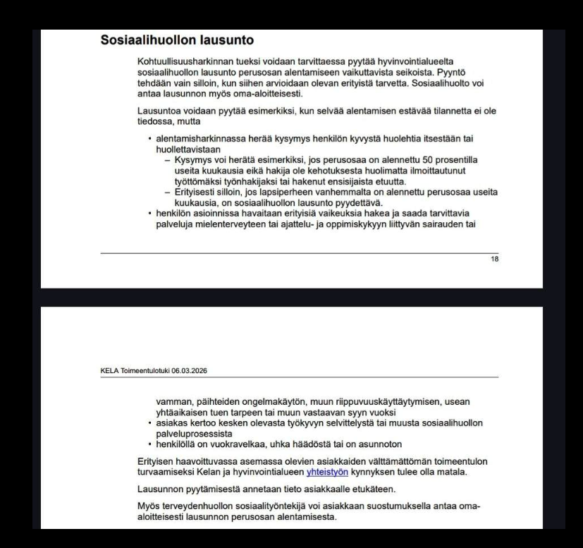 KorhonenMla's tweet photo. #kela #toimeentulo #köyhyys #viimesijaisuus #politiikka #perusturva #ÀlÀjÀÀyksin #oikaisuvaatimus https://t.co/m6COw31rn2