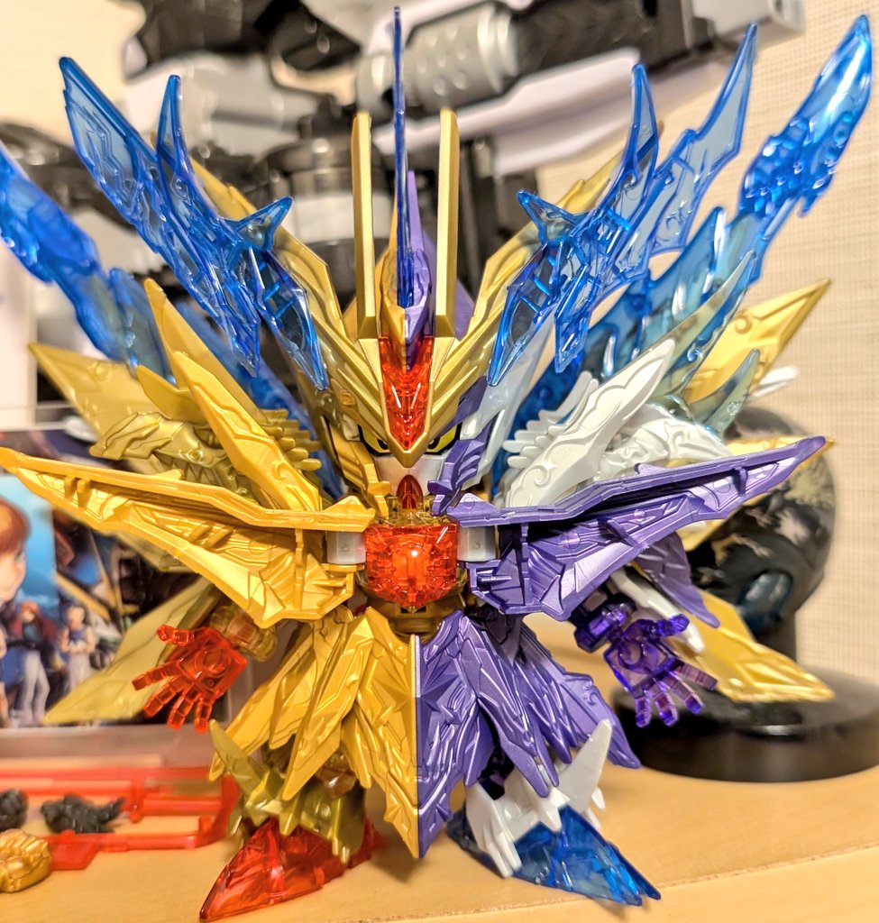 スペリオルフォーミュラーファイナルドラゴン用に紫クリアの左腕をついに手に入れた！
これで、真のヘルアンドヘブンができる（違）