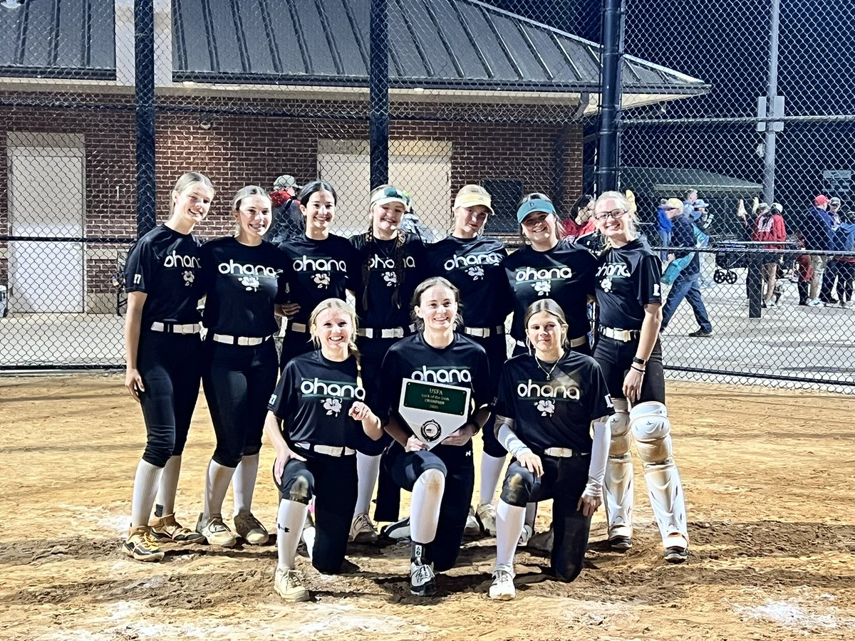 EllieYonce2030's tweet photo. Played in a pick up tournament in Georgia in the highschool division with some of the @OhanaSCKing girls and some of my future teammates! It’s going to be a fun summer! We went 5-0, won the last game in two ITB’s. Shoutout to our pitcher, signed to @SoftballSwu, throwing a no hitter with 17 strikeouts! She was amazing! 

Proud of my plate appearances going up against older players. Had quality at bats all day. Hit .364 with 4 hits, 1 fielders choice, 6 RBI’s, OBP .462, and had a walk off single to win a game. Stepped on the infield for the first time in a while playing 2nd. Wasn’t the best, but will work on that to be ready to go where I’m needed! 
@Coach_Parham1 @OhanaSCKing @OhanaSCGold18u @NatekingOSC @alexandriasimmm @CoachRebecca27 @NCSA_Softball @ncsa @ncsn2023 @sbsportsnetwork @SoftballDown @ExtraInningSB @playsbigger @PrepSoftball @TopPreps @tagupSoftball @THEWOWSB @Topsiswear @LineDsoftball @YAthletesF @SBRRetweets @Softball_Home @CoastRecruitsSB @gatorjack72 @Get2CollegAth @NextPitch_SB @RecruitMatador @DiamondAddicts 
@moody_aver95277 @lgutierrez2028