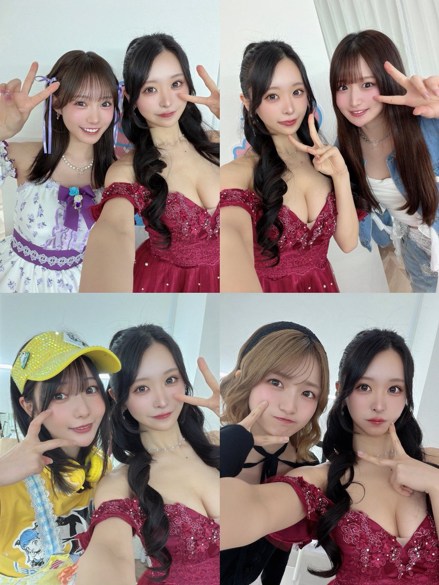 今日の #OTOBAKO で一緒だったみんなと💕

すーちゃん♥ドラマ絶対見る〜❤️‍🔥
ことりん♥ARTAのビジュすきすぎる🤤
奥ゆい♥写真集たのしみ〜✨
かとゆい♥ワンマンおめでとう🎉

本当におもちゃ箱?たからばこ?
何からおとばこなのかわからないけど
多種多様でとっても楽しかったです💕🥰 https://t.co/GAyxneWu5U