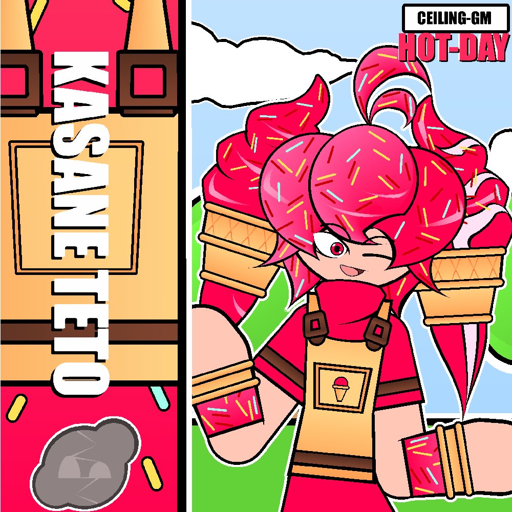 CeilingGm's tweet photo. My new Teto song Hot Day is growing soo well!! And because I have HOPE (I promised to) I’ll put it on almost every music streaming platform! But for now, 
here it is on SoundCloud:
https://t.co/hDiVUIiFDT

#KasaneTeto #Utau #SynthV #Vocaloid https://t.co/7KpYvocCNx