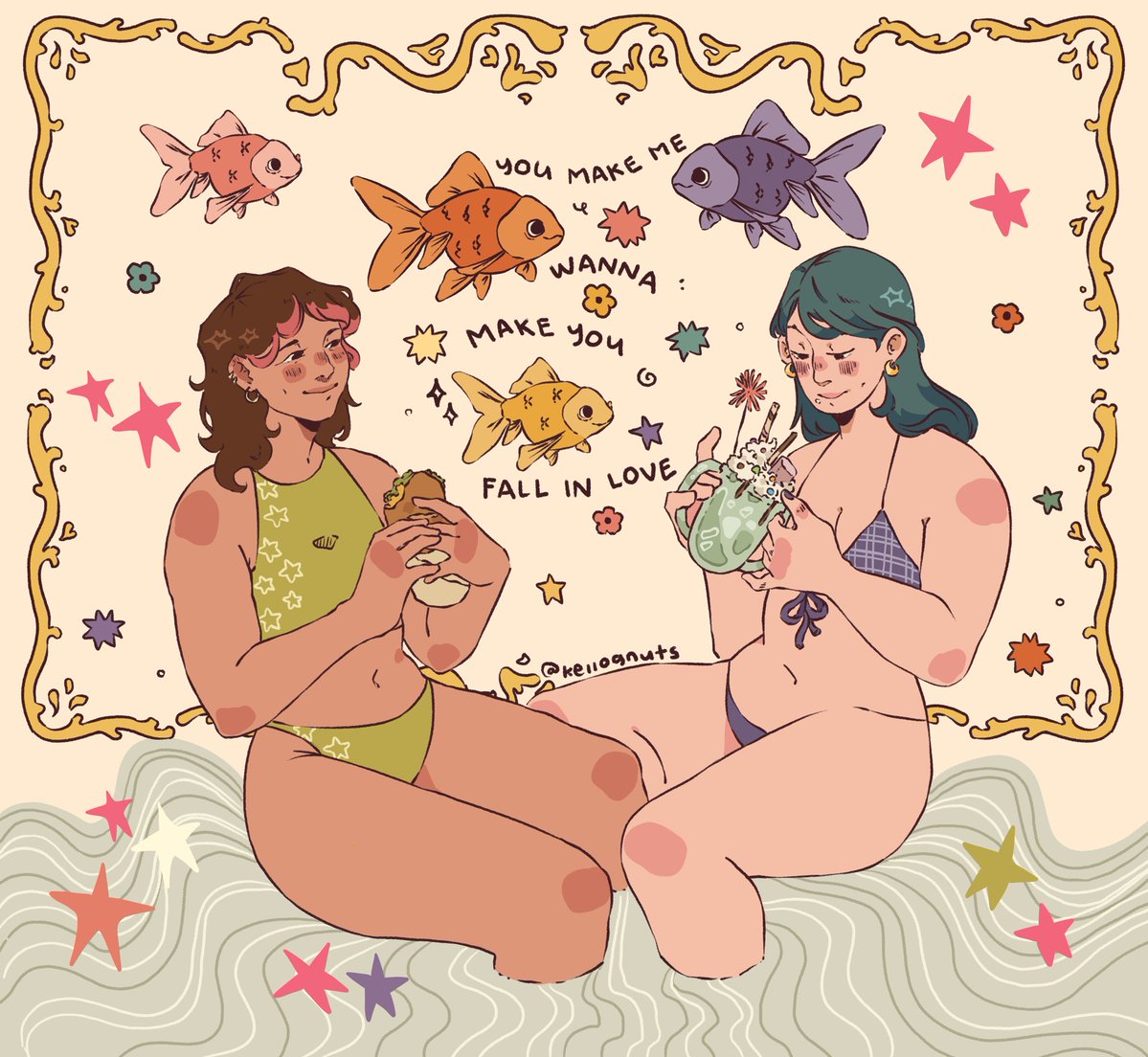 kellognuts 🫧 COMMISSIONS OPEN! tweet media