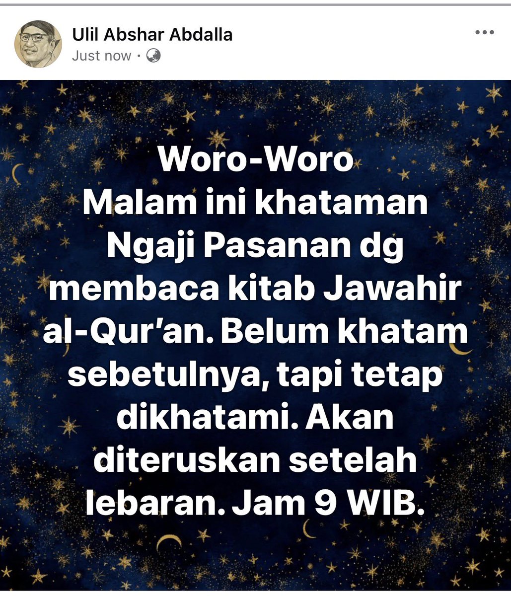 Ulil Abshar-Abdalla tweet media