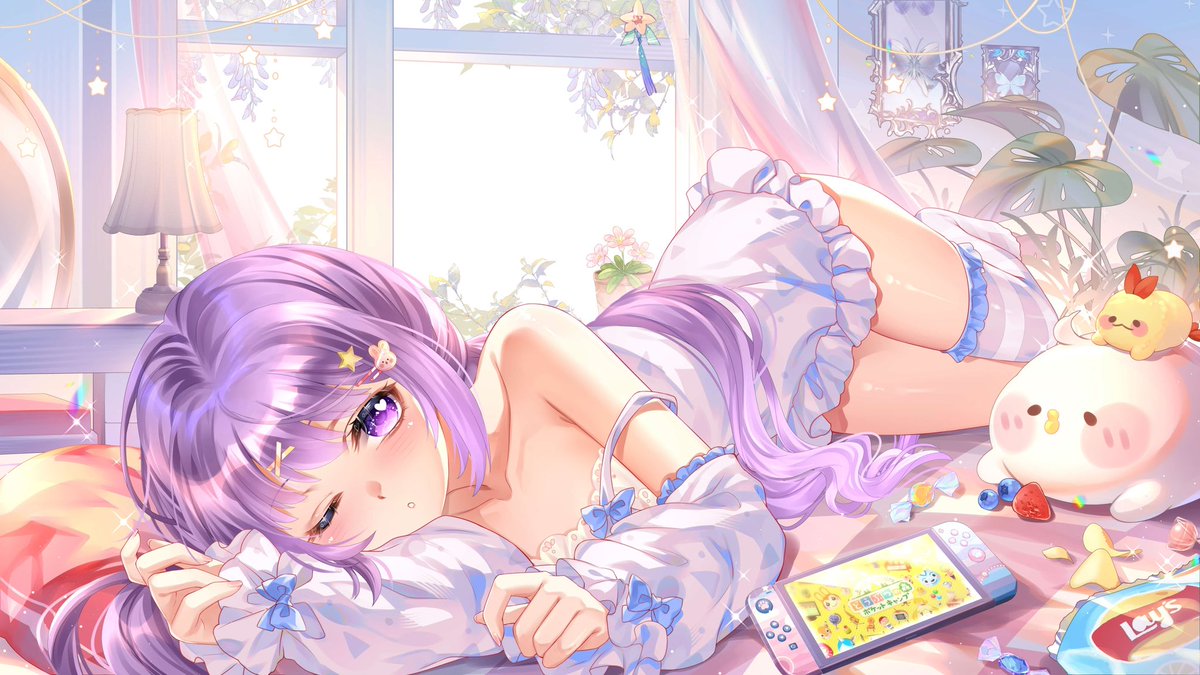 IvyraViolette's tweet photo. Sighs… I must to be the eepiest fairy ever…🥹 No classes means it’s muuuch easier to sleep in all day😴💜
Thank you Kirina for gifting me such precious artwork 🥹
🎨YakataShaw
#ivyrart #NovaYStudio https://t.co/YmeSYvEBeG
